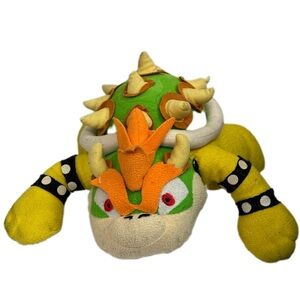 Bowser Plush Toy - Green and Yellow